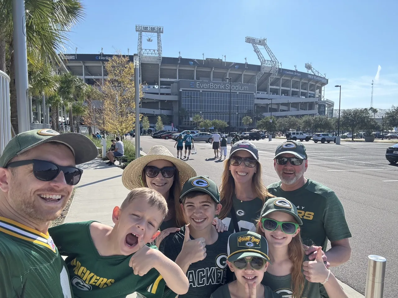Packer game in Jacksonville