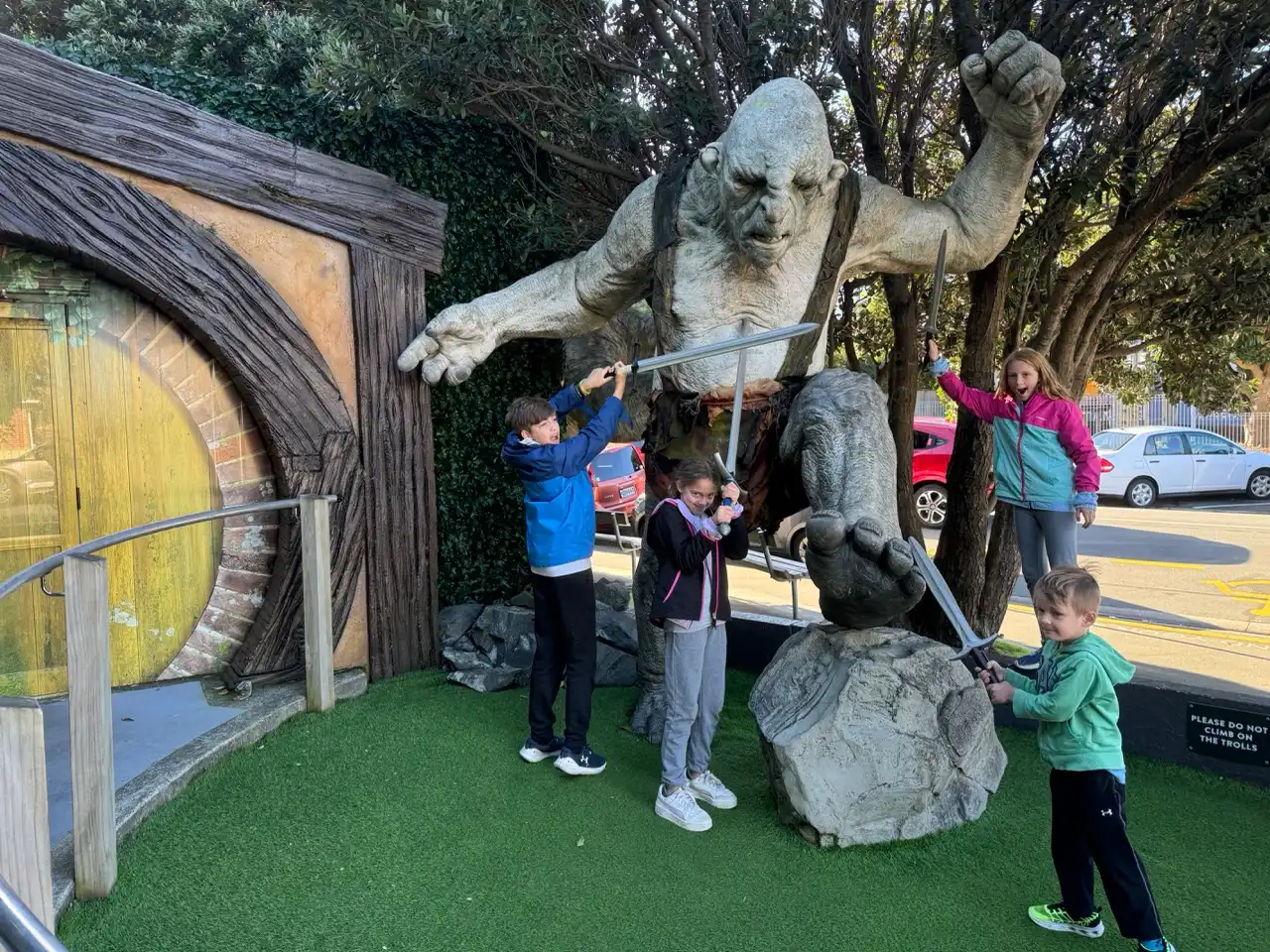 Trolls at Weta Workshops, Wellington, New Zealand