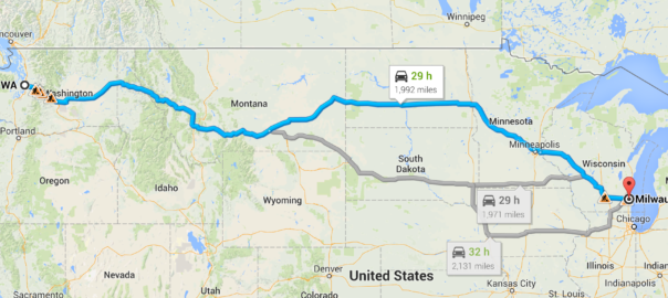 Road Trip, Part 1: Unfamiliar Territory